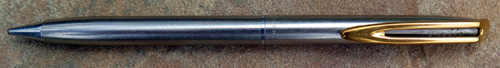 WATERMAN CF PENCIL IN BRUSHED STAINLESS